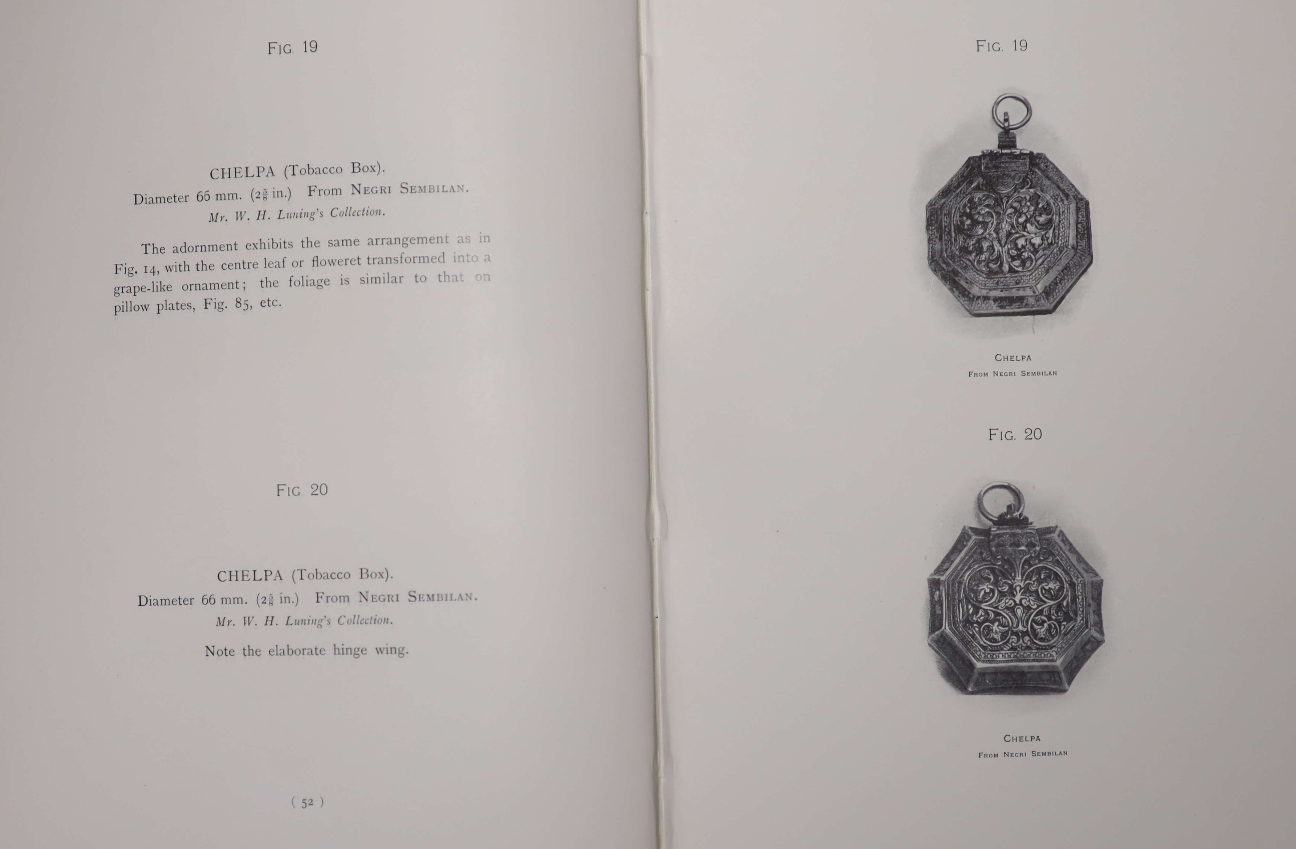 A collection of Malay Straits white metal circular betel nut boxes ('Chimbul'), Diameter 5cm to 10cm